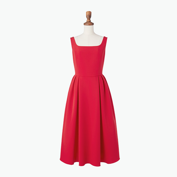 Daisy Cocktail Dress (Red)