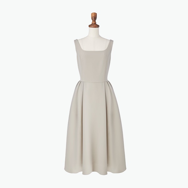 Daisy Cocktail Dress (Elegant Beige)