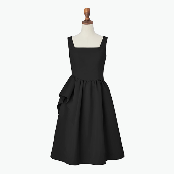 Dress "Princess Flare" (Black Black)