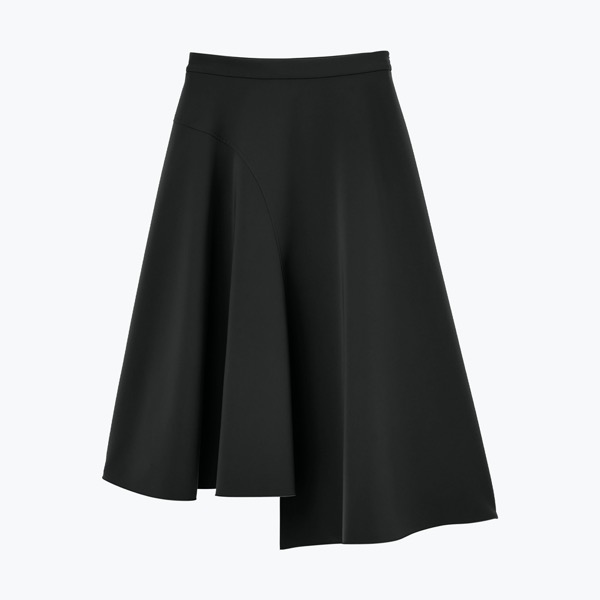 Skirt "Swing Swing" (Black Black)