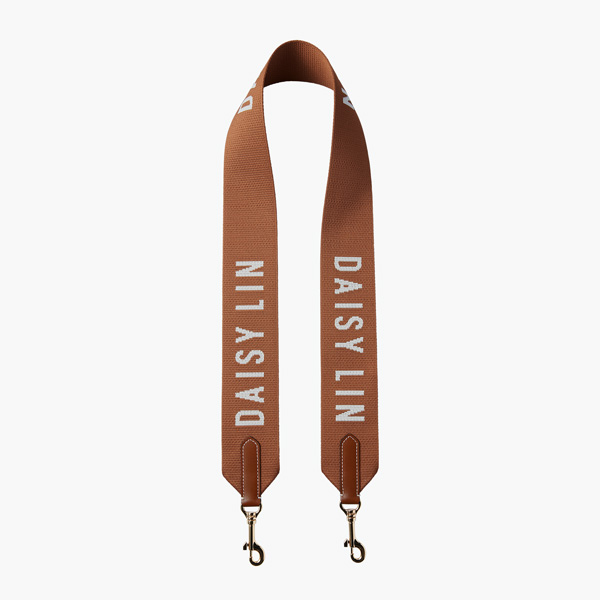 Shoulder Strap "DAISY LIN" (Brown)