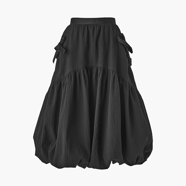 Skirt "Victoria" (Black Black)
