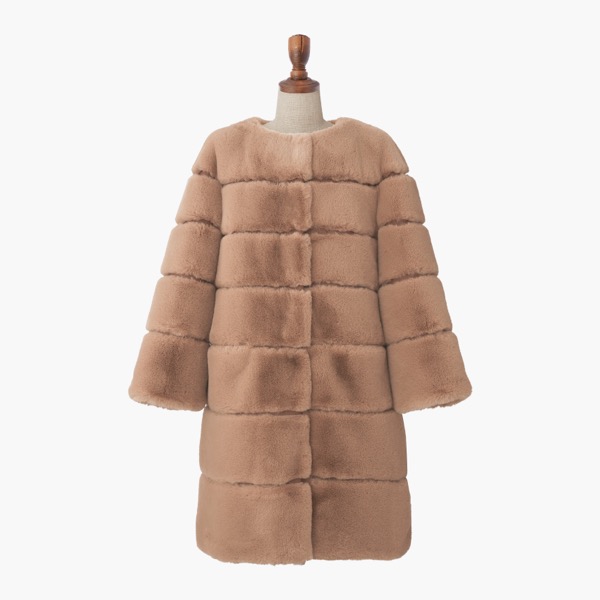 Love Fur POODLE COAT (Almond Brown)