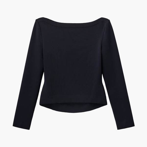 【Sample】Knit Top "Prima Donna" (Midnight Blue)